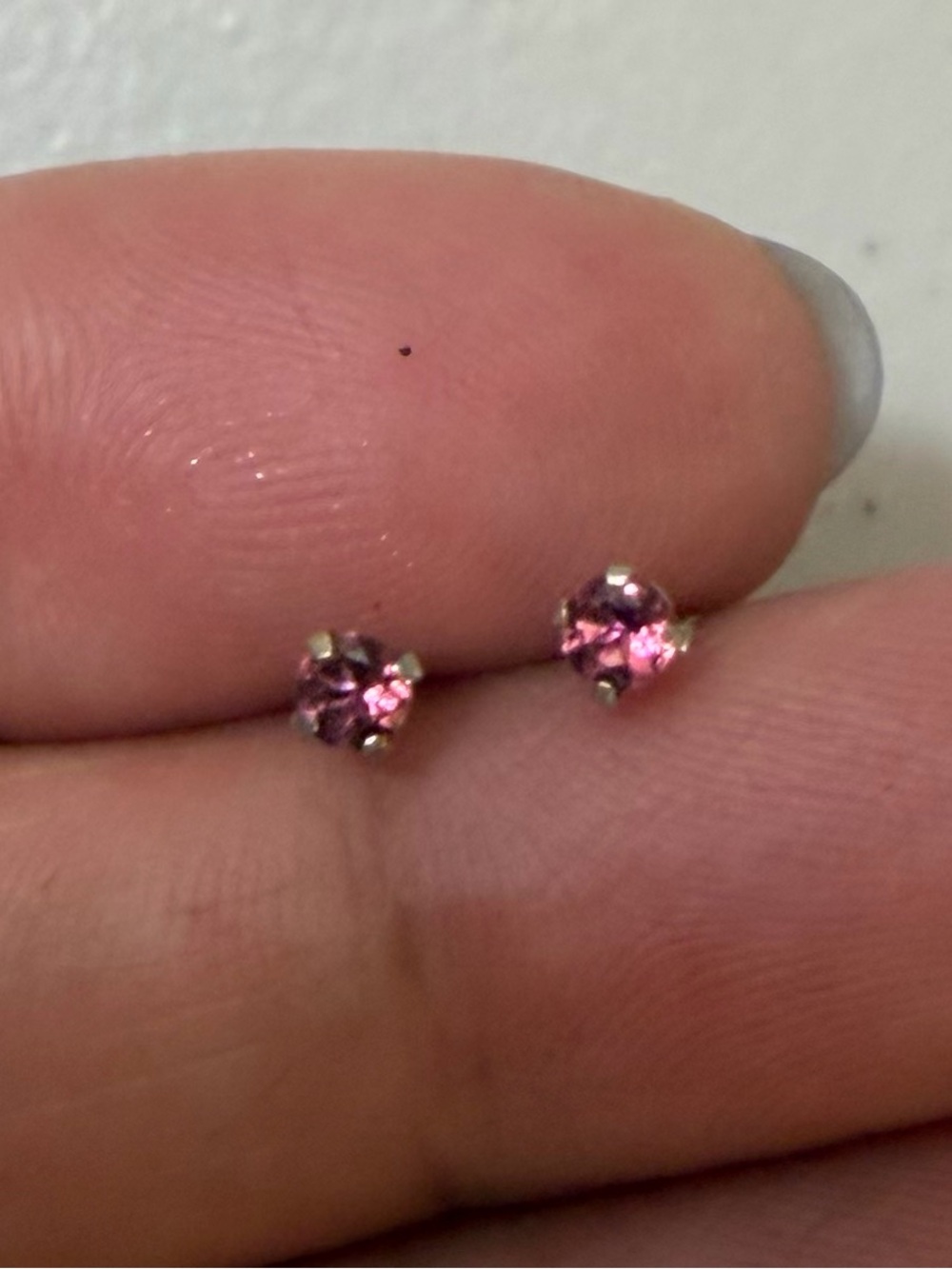 14K Pink Tourmaline Stud Earrings - Women's Jewelry
